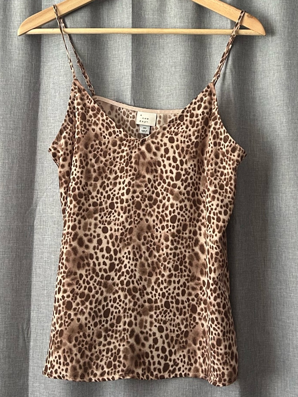 A New Day Leopard Print Tank Top